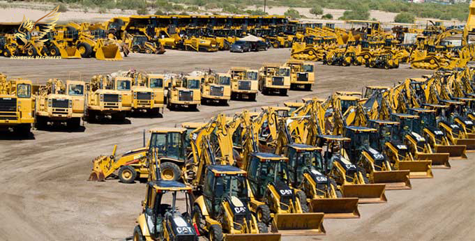 our client from Ghana ordered 3 units excavator and 1 unit loader