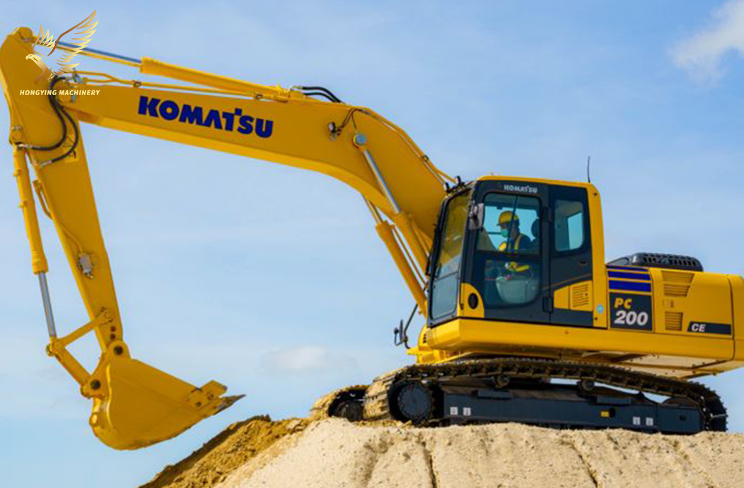 Used KOMATSU PC200