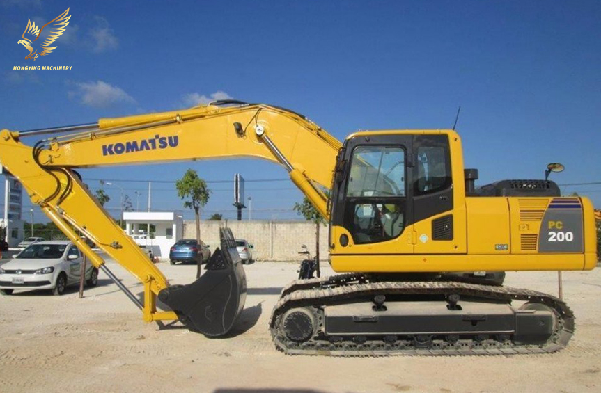 Used KOMATSU PC200