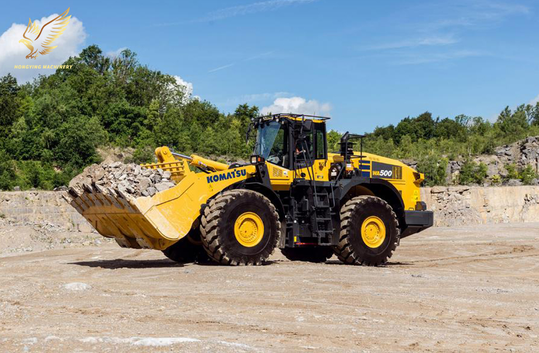 Used Komatsu WA500 Loader