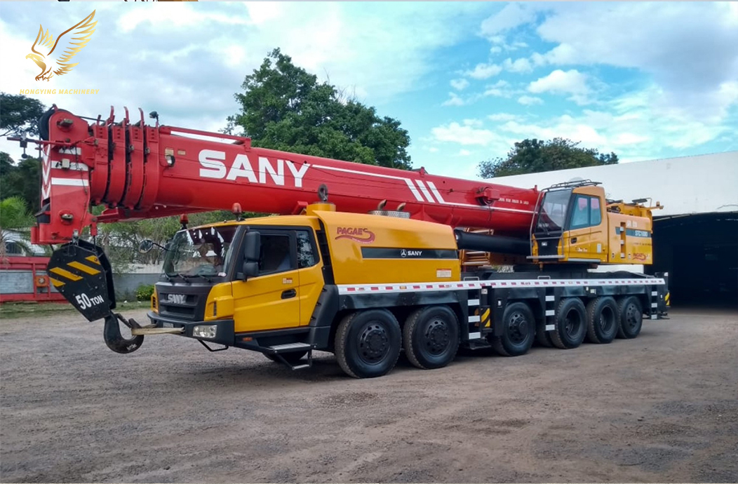 Used SANY 100 TON Crane Truck