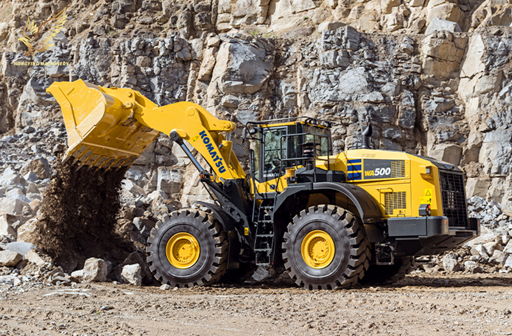 Used Komatsu WA500 Loader