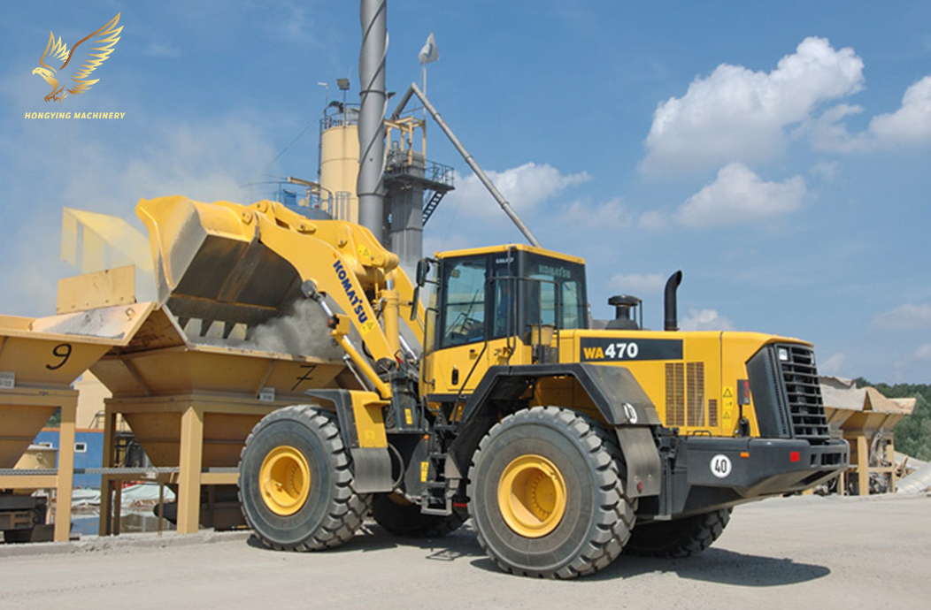 Used Komatsu WA470 Loader