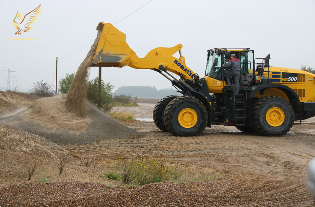 Used Komatsu WA500 Loader