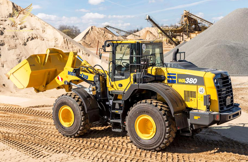 Used Komatsu WA380 Loader