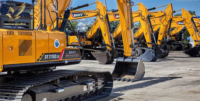 Bahrain customer ordered a Caterpillar excavator and an XCMG grader to be shipped to the port