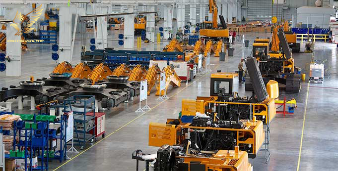 UAE customer ordered two Sany excavators ready to be shipped to the port