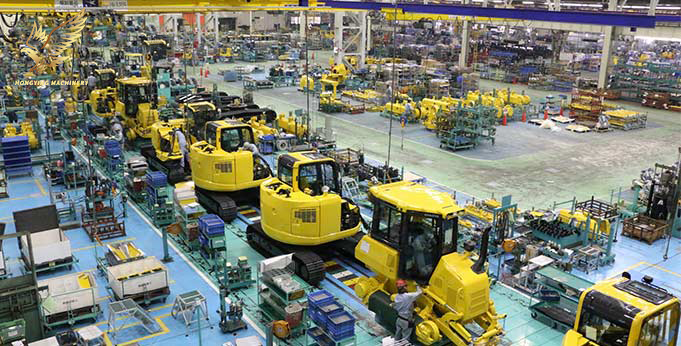 used komatsu PC70 excavator is ready shipping to Colombia