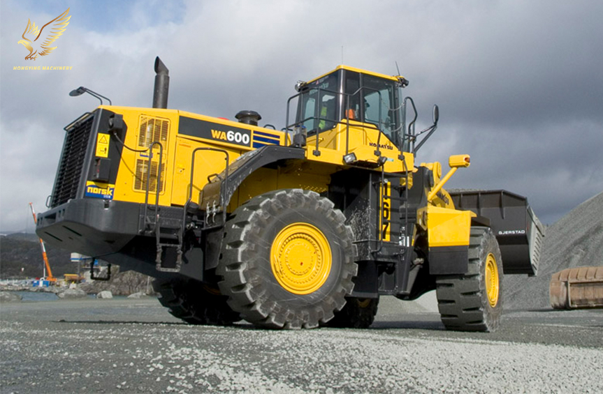 Used Komatsu WA600 Loader