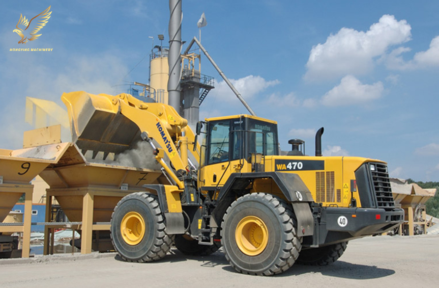 Used Komatsu WA470 Loader