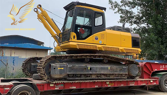 DRC customers came to our company to test the performance of used CAT SD22F bulldozer