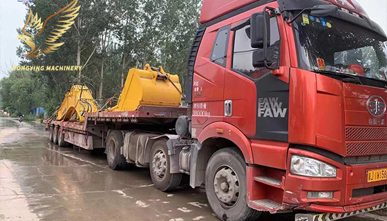 DRC customers came to our company to test the performance of used CAT SD22F bulldozer