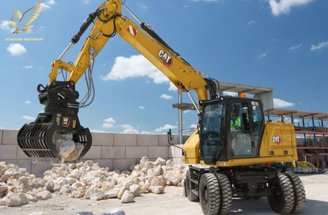 Used CAT Wheel Excavator