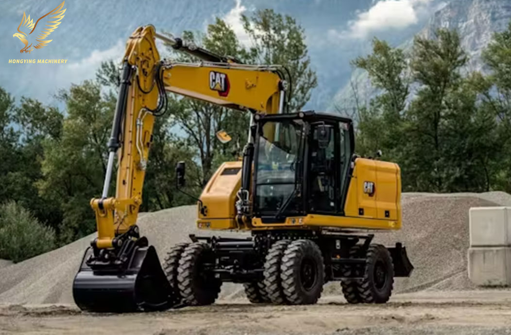 Used CAT Wheel Excavator